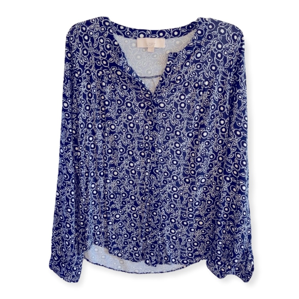 Loft Button Down Blouse